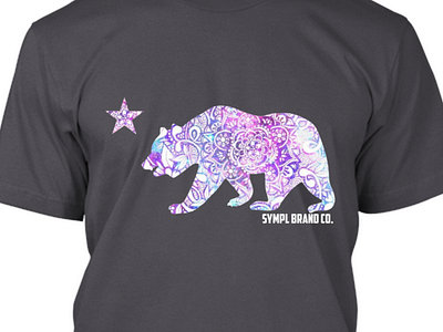 Boho California Tee boho california republic sympl brand co