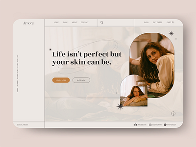 AMORE | Landing Page