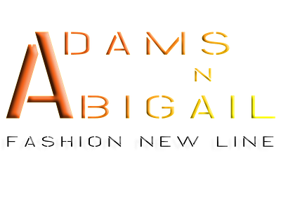 Adams and Abigail * fashion new line * branding design draw graphic design logo typography vector