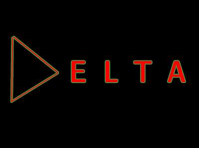 Geometric Logo * delta logo * design draw graphic design illustration logo typography vector