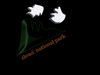 National Park * cloud national park * branding design draw graphic design illustration logo typography vector