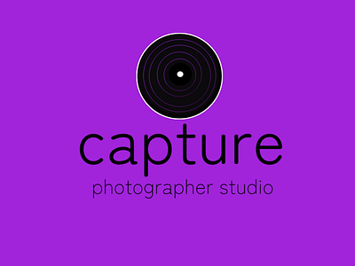 Photographer Logo * capture logo * branding design draw graphic design illustration logo typography vector