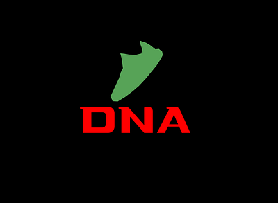 DNA LOGO branding design draw graphic design illustration logo typography vector