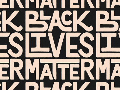 Black Lives Matter blacklivesmatter colors design lettering letters logo typography