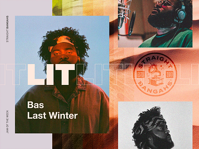 Jam Of The Week | 70 straightbangahs jamoftheweek music typography colors ux design ui