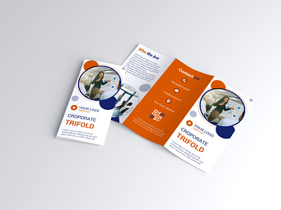 Corporate Trifold Brochure Design Template