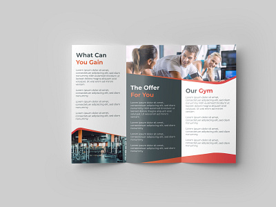 Corporate Trifold Brochure Design Template 3d animation branding graphic design logo motion graphics ui