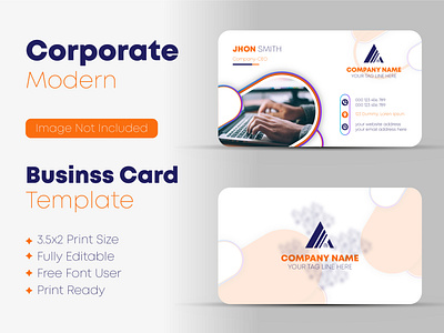 Corporate and Modern Business Card Template