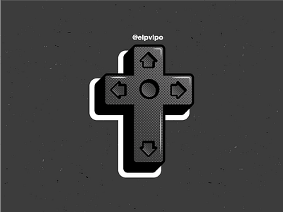 Every game is a religion, every religion is a game. (1/4) christ christian cross game gamer god jesus joypad nes nintendo religion videogame