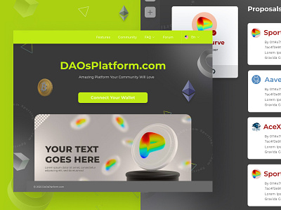 DAO Platform (Crypto Currency)