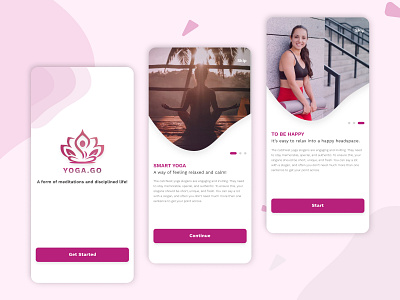 Yoga App Design