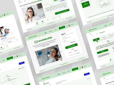 Dental Web UI Design