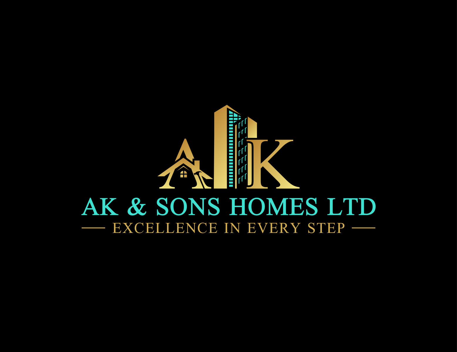 AK Real Estate Logo Property Company Logo by Logo & Business Card