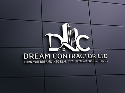 DC Construction Real Estate Logo | Property Company Logo architecture logo branding building logo construction logo dc construction dc real estate logo design graphic design logo mortgage logo property logo real estate logo real estate logos realestatelogo realtor logo vector