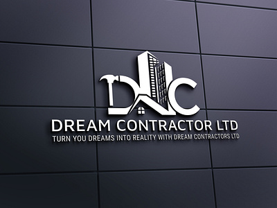 DC Construction  Real Estate Logo | Property Company Logo