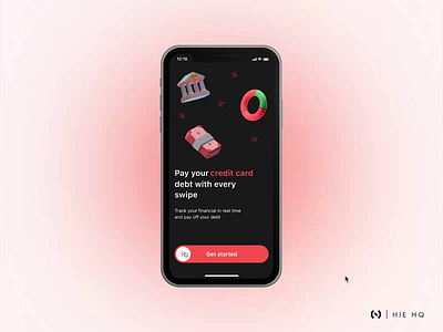 Loan Repayment App animation banking branding calculator darkmode debt debtapp debtcalculator design fintech graphic design loanapp loancalculator loanmanage loanrepayment ui design ux uxdesign