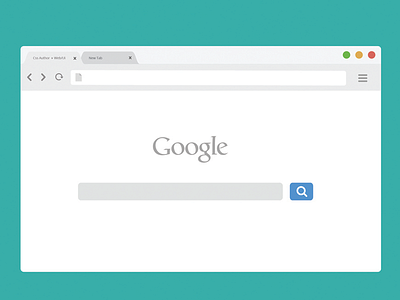 Free Chrome Browser Mockup - Light Version chrome mockup