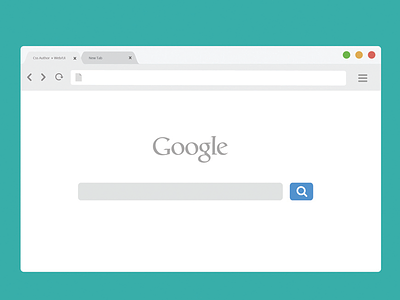 Free Chrome Browser Mockup - Light Version