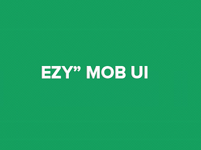 Ezy Mobile UI Creative for Blog ui