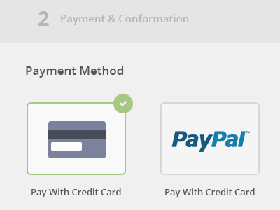 Payment Confirmation payment pop up