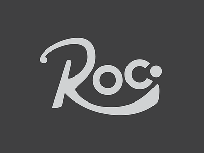 Roc. Round 2 branding logo rochester urban vector