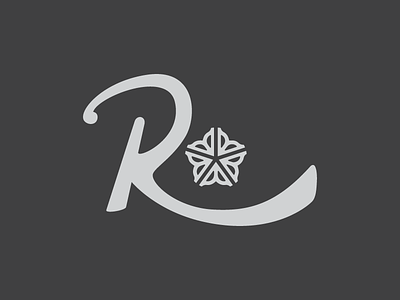 Roc. Round 2 Flower branding logo rochester urban vector