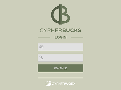 Cypherbucks currency login logo money reward splash