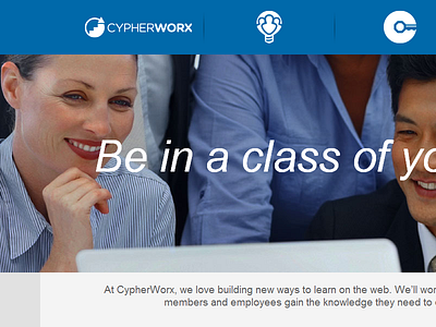 CypherWorx Site elearning new website