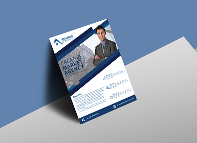 Business Flyer Design agency attractive banner brand branding brochure brochure design business business flyer cover creative design flyer graphic design letterhead market market agency mockup professional