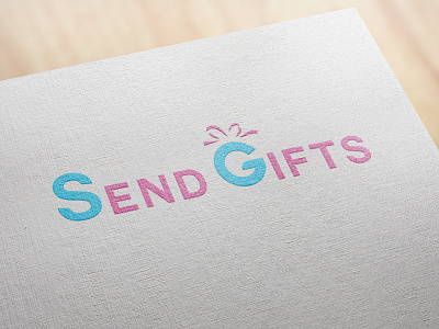 Send Gift Logo Design