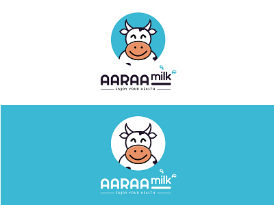 AARAA Milk logo logo logo design logodesign logotype milk logo