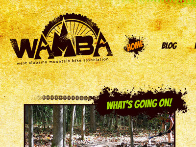WAMBA Homepage dirt grit