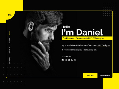 Daily UI Design : Web Design Portfolio