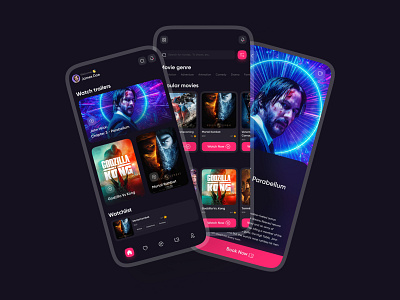 Cinema Booking App Design