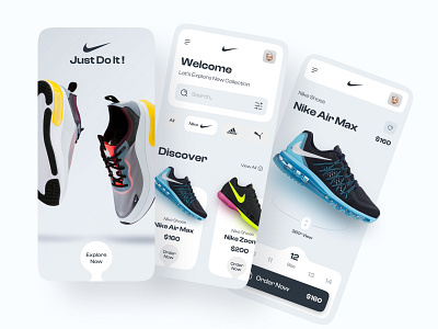 Nike Shoes - App Design Concept