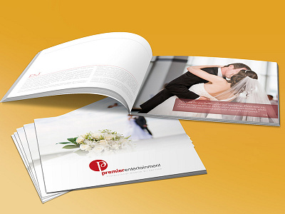 Wedding Brochure brochure dj print design services wedding