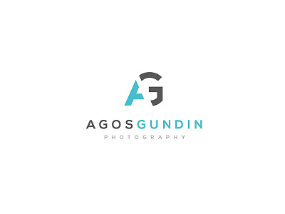 Agos Gundin, ph - Logo Design brand identity branding logo logo design monogram photography