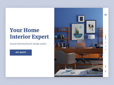 Interior Design Studio Homepage