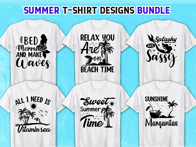 Summer SVG T-Shirt design bundle design svg svg t shirt t shirt t shirt design typography