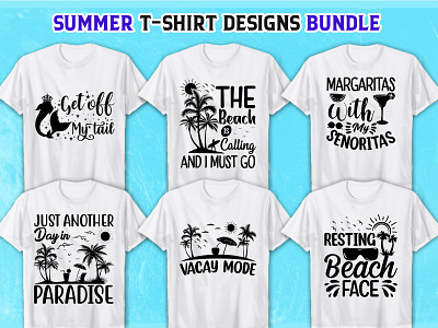 Summer SVG T-Shirt design bundle