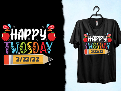 Happy Twosday 2/22/22 T-shirt Design