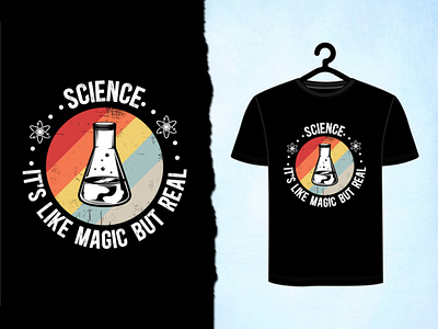 Science It's Like Magic But Real T shirt Design