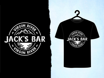 Virgin River Jack's Bar T shirt Design