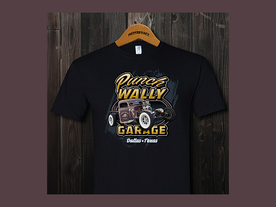 Tee Design for Punch Wally/Strokers Dallas