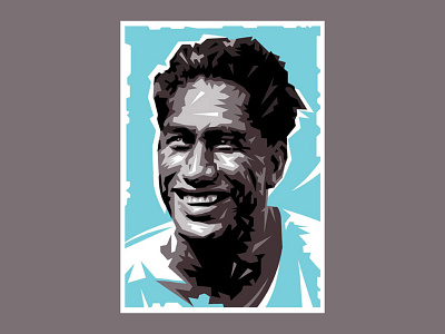 Duke Kahanamoku illustration. badge branding design digital duke kahanamoku graphic design illustration logo retro surfing vector