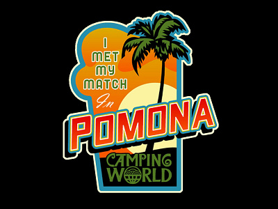 Logo Design for Camping World badge branding camping camping world design graphic design illustration logo retro rv travel travel decal vector vintage