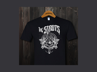 Merch design for The Struts.