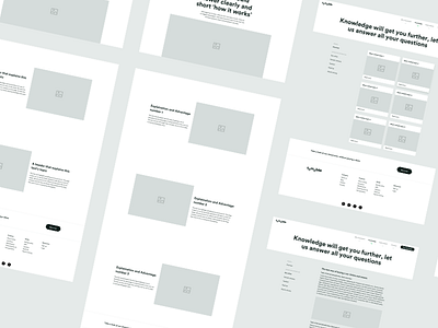 Website wireframing