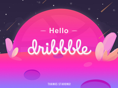 Hi! Dribbble firstshot hellodribbble