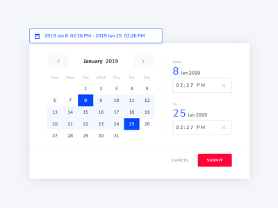 DateTimePicker calendar date picker date range picker date time picker time pick vuejs